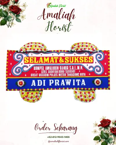 Karangan Bunga Ucapan Selamat situraja utara